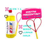Bańki Mydlane - Płyn do baniek 1l + Łapka do baniek Mała + Łapka do baniek Serce - Zestaw